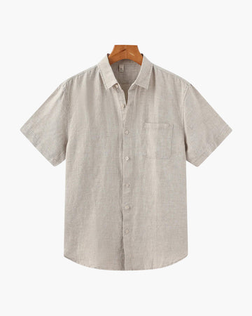 Cape Town - Linen Shirt (Shortsleeve) - Vestoer OM