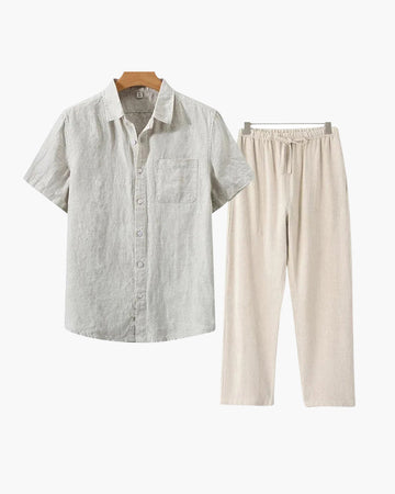 Old Money Linen Combo (Shortsleeve) - Vestoer OM